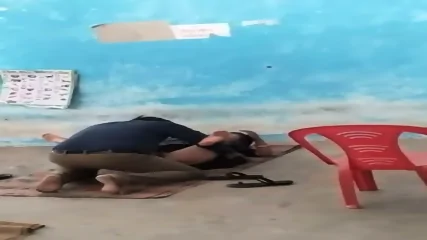 Outdoor sex school teacher and madam